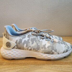 G/FORE Golf Shoes Mens Size 12 Snow Camo G4MS22EF29 Spikeless Athletic